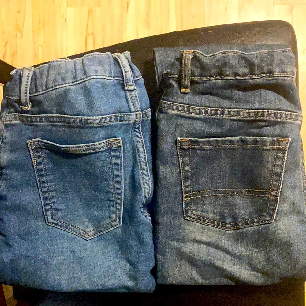 Boys size 10 jeans w/adjustable waist